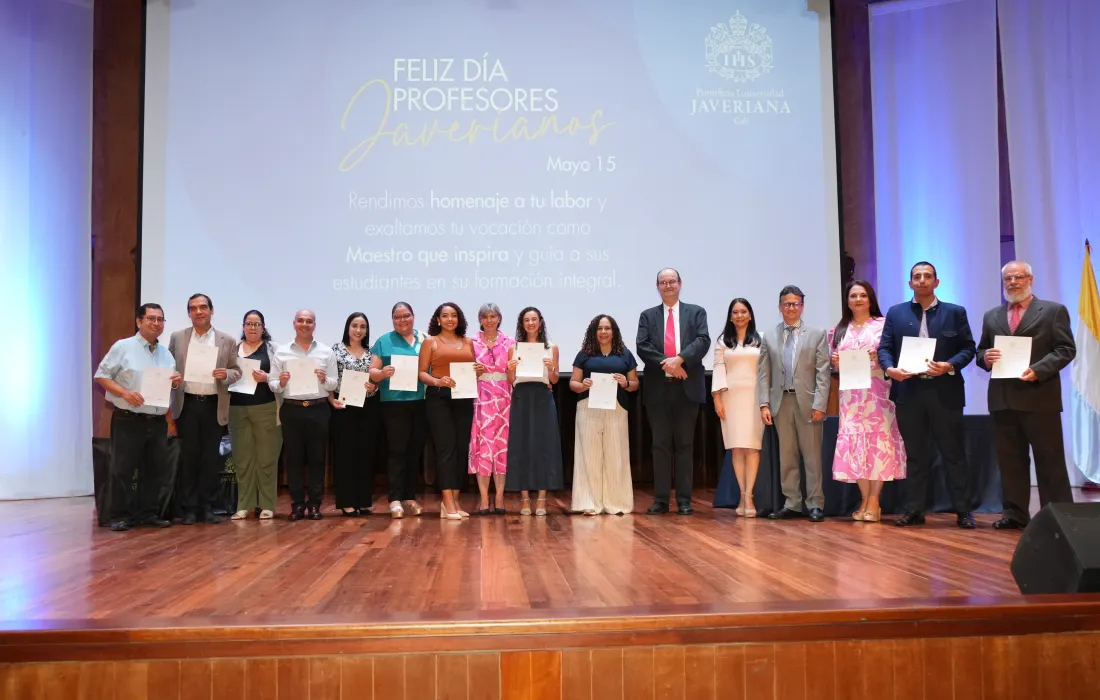 Así celebramos el Día del Profesor en la Javeriana Cali 